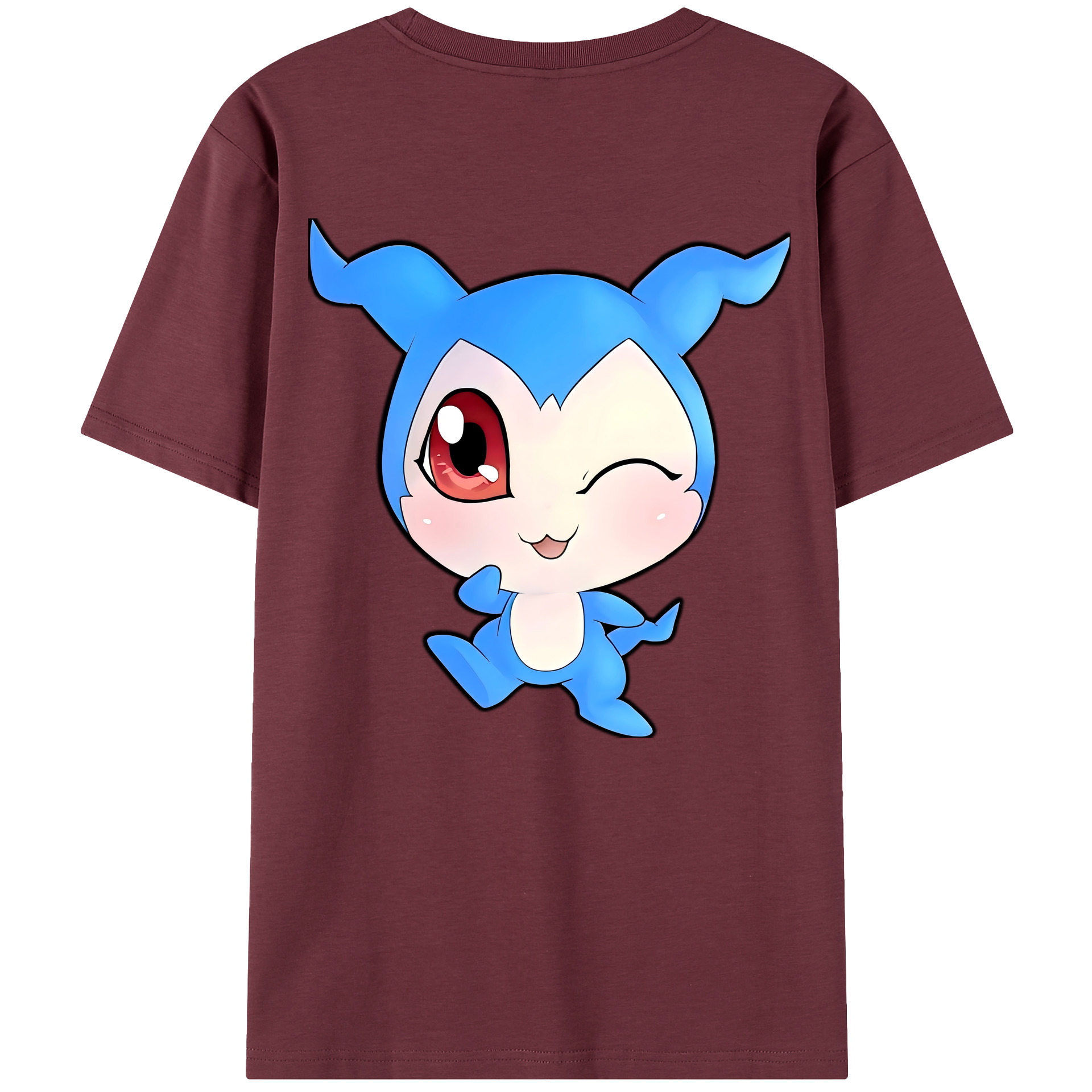（画像用） Digimon デジタルモンスター/デジモン 綿100％半袖Tシャツ（背面プリント）